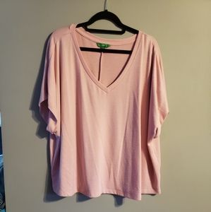 **FINAL SALE** DIP Plus Size 3X V-Neck Blouse